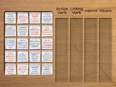 Verbs, Adjectives, & Adverbs