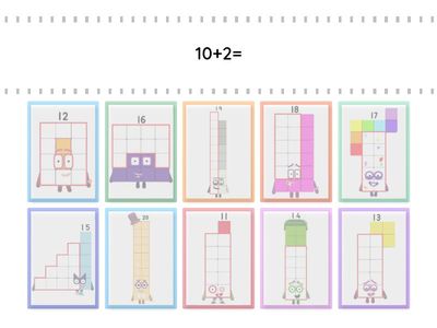 Adding with Numberblocks (11-20)