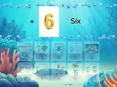 Aprendiendo los números en ingles.