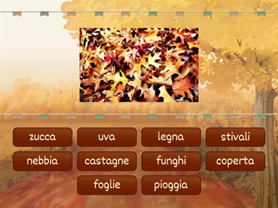 Le parole dell'autunno 