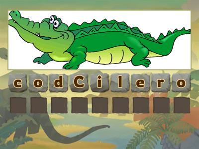 Curious Kids 3 - Unit 2 - Unscramble the letters-