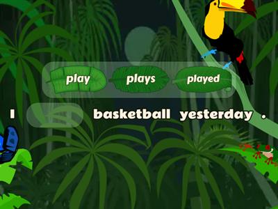 Past simple (regular verbs)