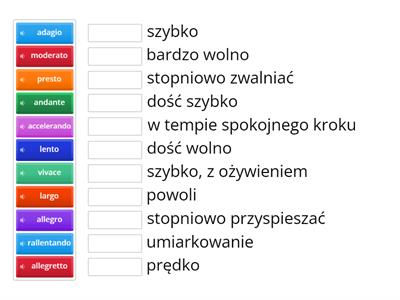 rodzaje tempa, muzyka 5 klasa 