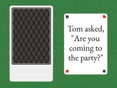 Unit 9: Reported speech