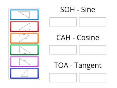 Trig(onometric) Ratio Activity 1: SOH-CAH-TOA for Mrs. Tobin