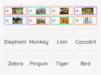 Vocabulario en ingles animales