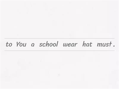 must, mustn't, have to 