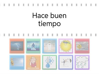 Weather Spanish