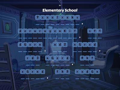 School Grades Unscramble 