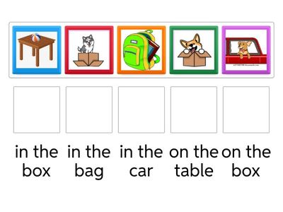 Pau On In Under prepositions