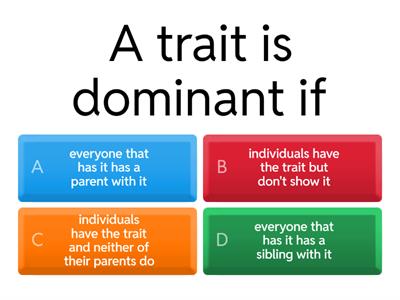 Pedigree Interpretation 