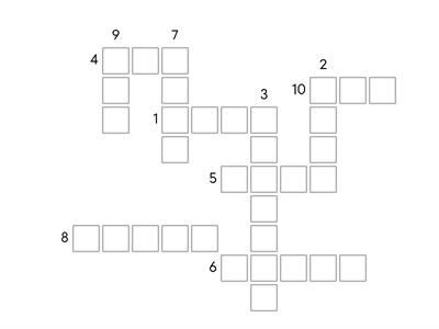 Irregular verbs 26-30 list 2 crossword