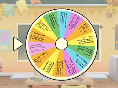 Homophone Spin the Wheel