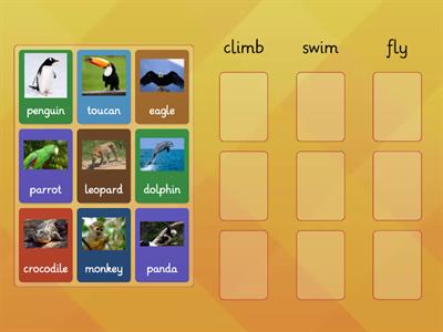 Wild Animals (Group sort)