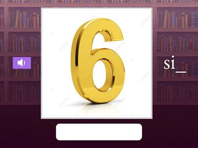 S1.Numbers 1-12.Missing letter