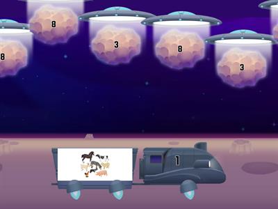 Counting to 15 balloon pop