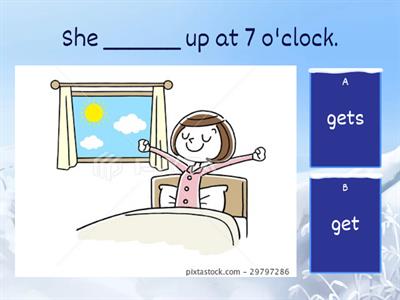 Present Simple (3rd person)