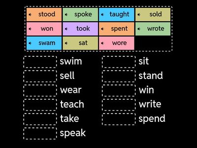 Past Simple  (Irregular Verbs part 2)