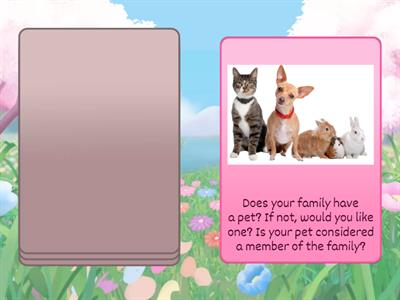 FCE Families Warmer discussion