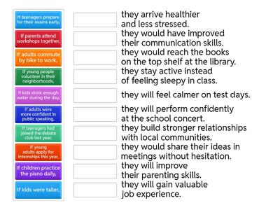 Conditionals: Matching1