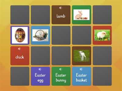 Easter memory game