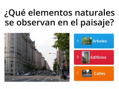 "Paisajes naturales y culturales"