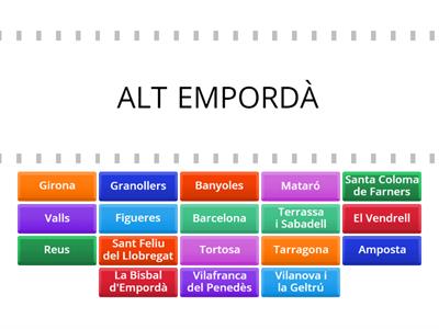 COMARQUES DE CATALUNYA 4