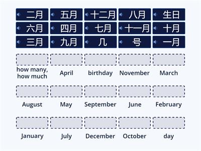 B1 L6几月几日