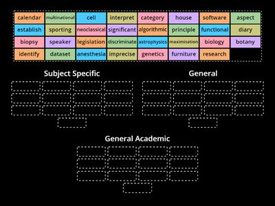 Academic Vocabulary?