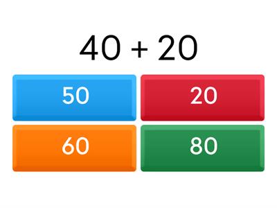 Adding & Subtracting Big Numbers Quiz