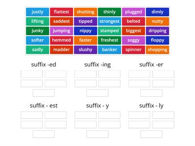 Fundations level 3 unit 2 week 2 suffixes