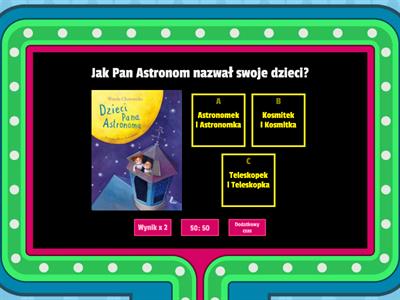 Quiz Dzieci Pana Astronoma