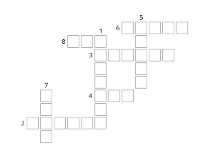 F&F Starter. Unit 5 - Feelings. Crossword