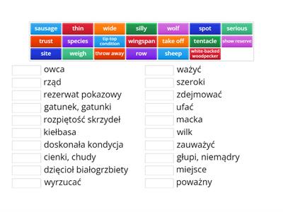 U. 4 -słówka uzupełniające -3