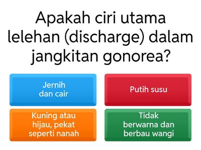 Jangkitan Akut & Discharge (Bakteria)