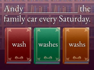 Present Simple Quiz - Positive and Negative