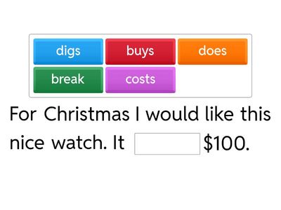 Grade 6 - Verbs#1, #2