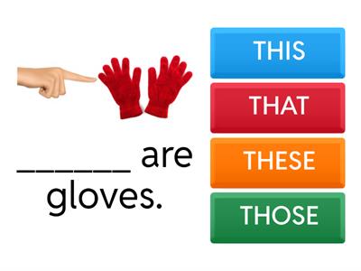 THIS / THAT / THESE / THOSE 🐻