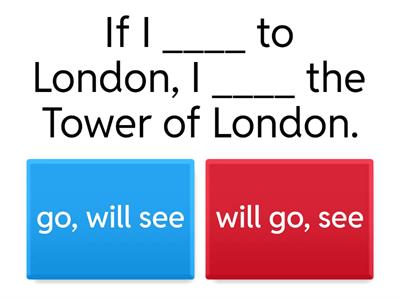 First Conditional Quiz