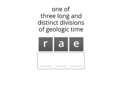 Geologic Time Scale