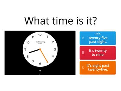 What time is it?