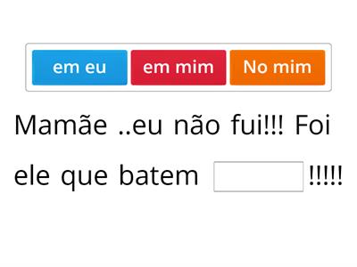 Praticando regência verbal (Gostar- Bater)