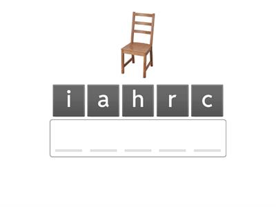 Unit 3 Vocabulary Unscramble (Newcomer)