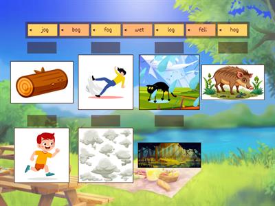 Early Reader 13. Hog and the dog. Match up