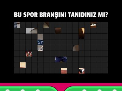 SPOR BRANŞLARINI BULALIM