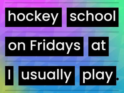 A1/A2 teens present simple + adverbs of frequency