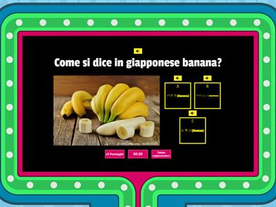 QUIZ DI GIAPPONESE A1 FRUTTA E VERDURA