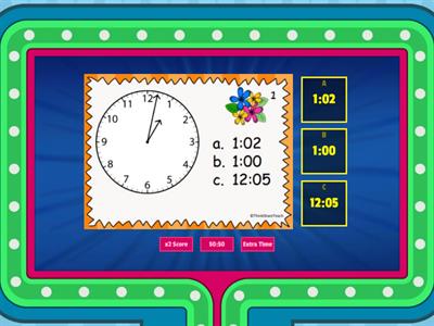 Telling Time to the Minute #1