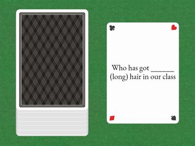 Comparatives and superlatives game