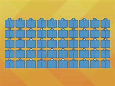 EFT - NUMBERS PRACTICE